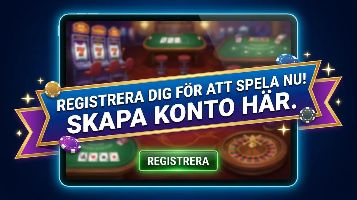 Registrera dig med bonus